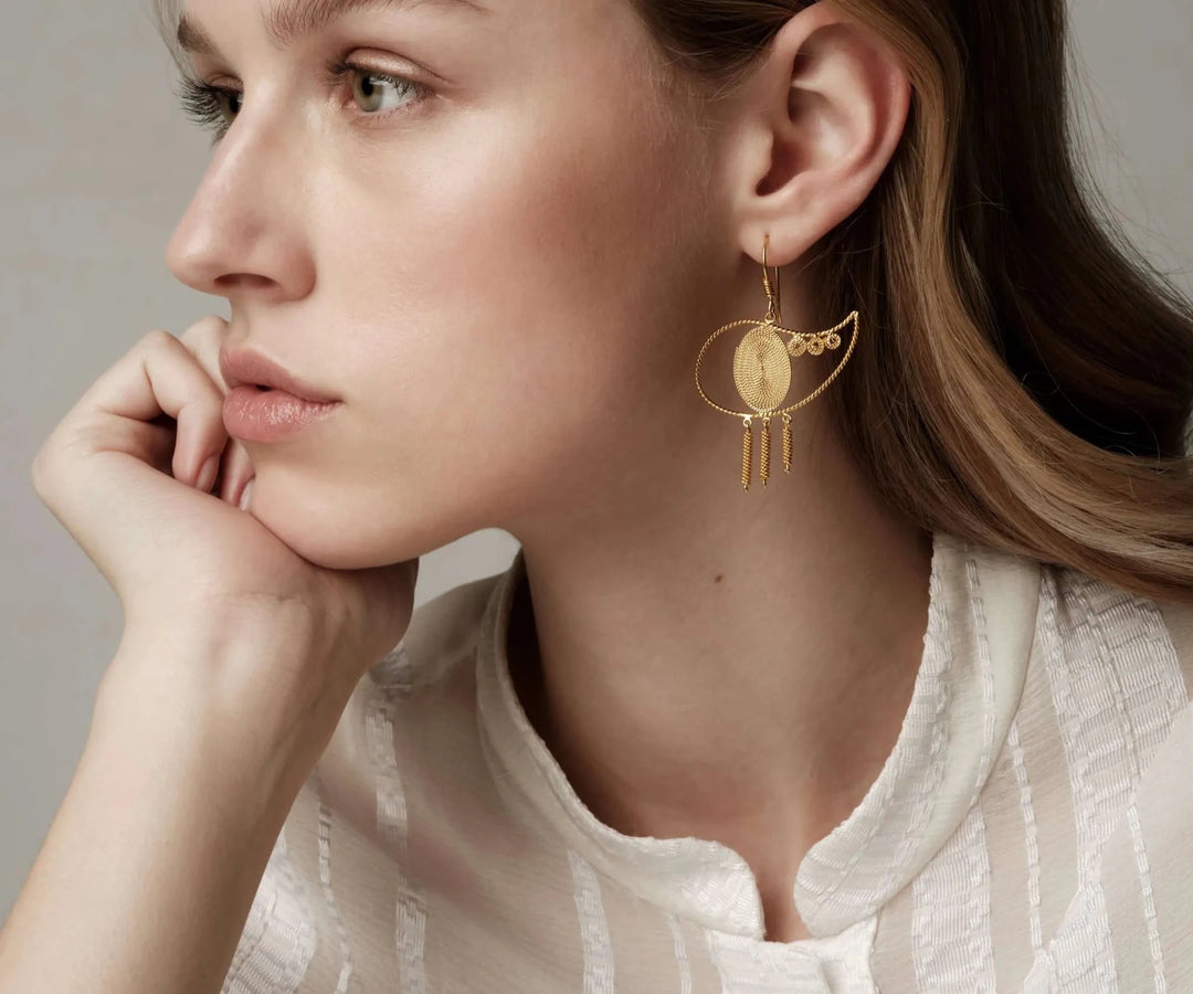 Poulia Earrings - IM x Zeus & Dione - Ileana Makri