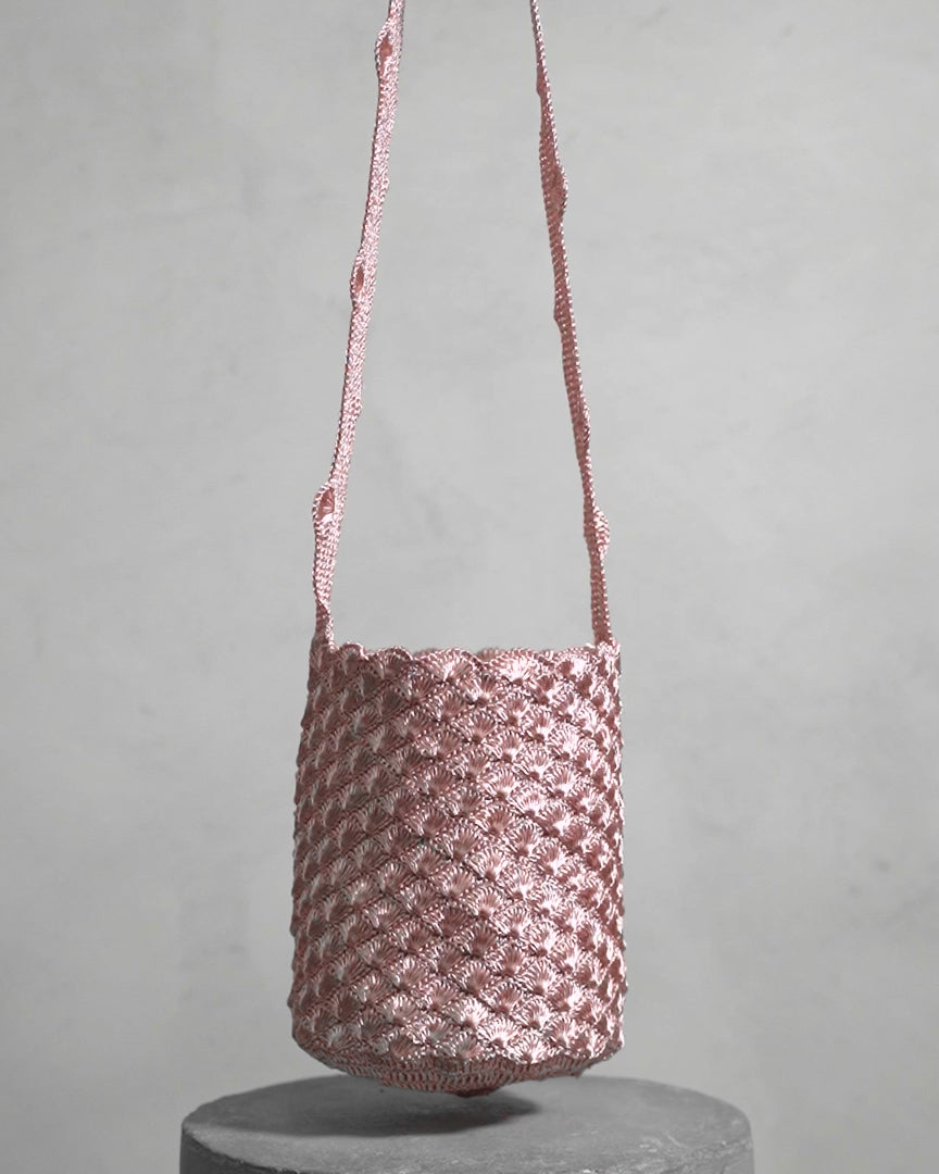 Seashell Mochila Rose Gold