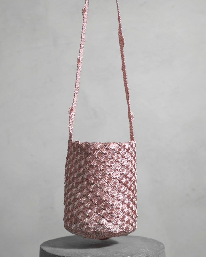 Seashell Mochila Rose Gold