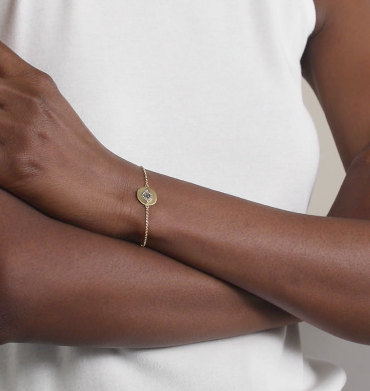 Yellow Golden Eye Bracelet