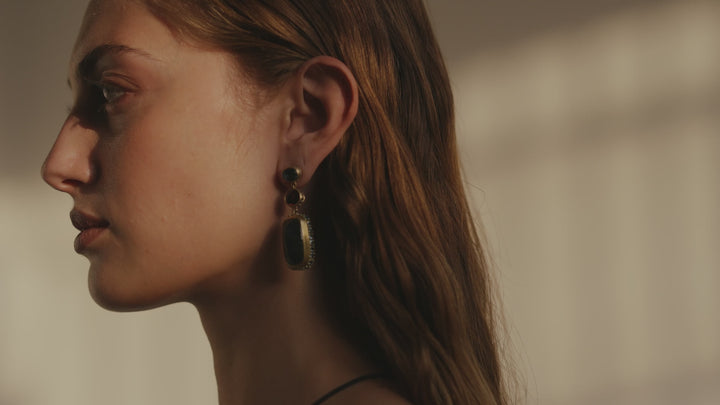 Labradorite Symphony Earrings