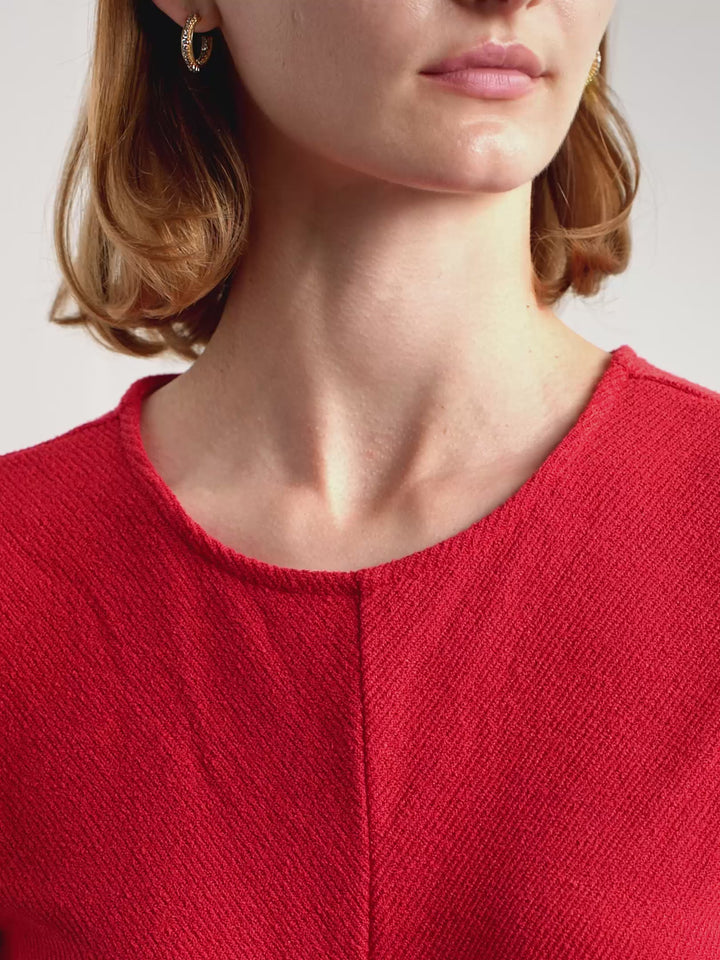 Inside Out Diamond Ripple Hoops