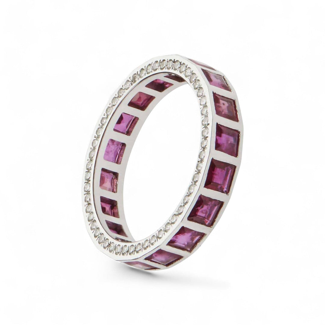 Promise Ruby Band W - D - RU - Gem Candy - Ileana Makri