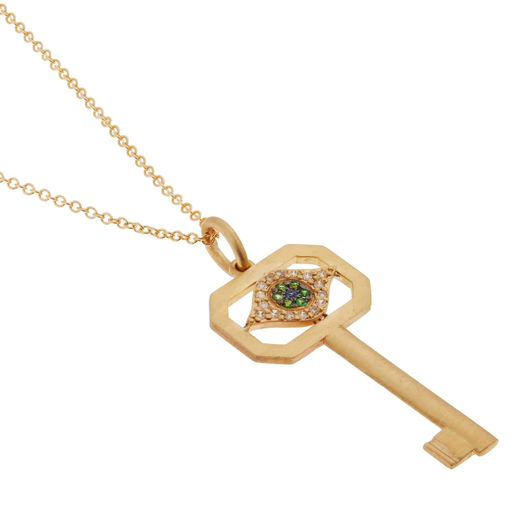Protection Key Pendant - EYE LOVE - Ileana Makri