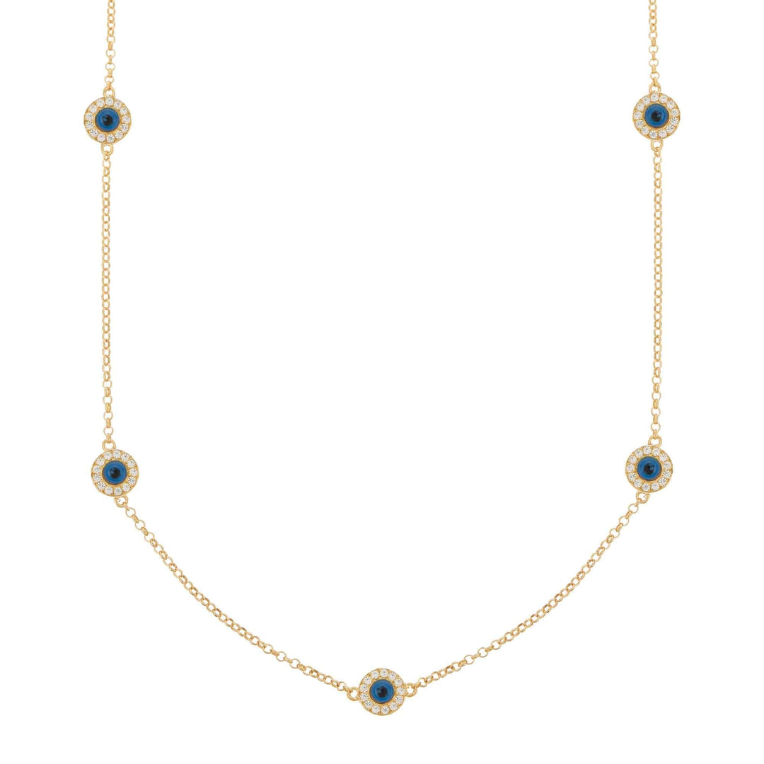 Protection Necklace - Eye M Eyes - Ileana Makri