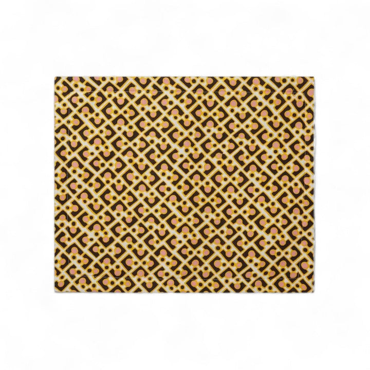Puzzle Rosa Placemats in Linen (Set of 2) - La Double J Home - Ileana Makri