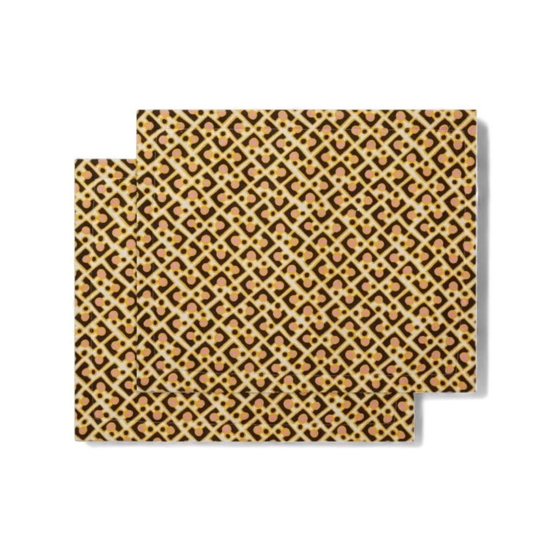 Puzzle Rosa Placemats in Linen (Set of 2) - La Double J Home - Ileana Makri