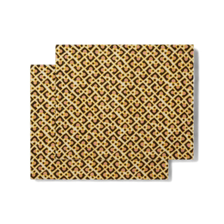 Puzzle Rosa Placemats in Linen (Set of 2) - La Double J Home - Ileana Makri