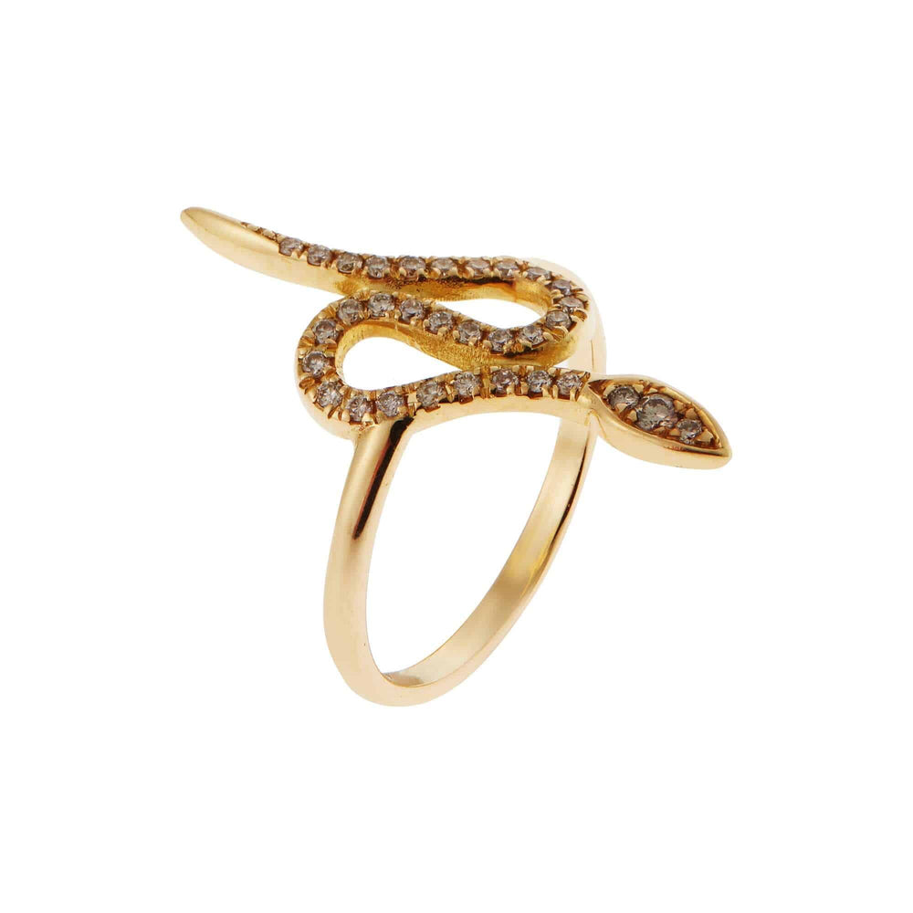 Queen Snake Ring Y-CHD - SNAKES - Ileana Makri store