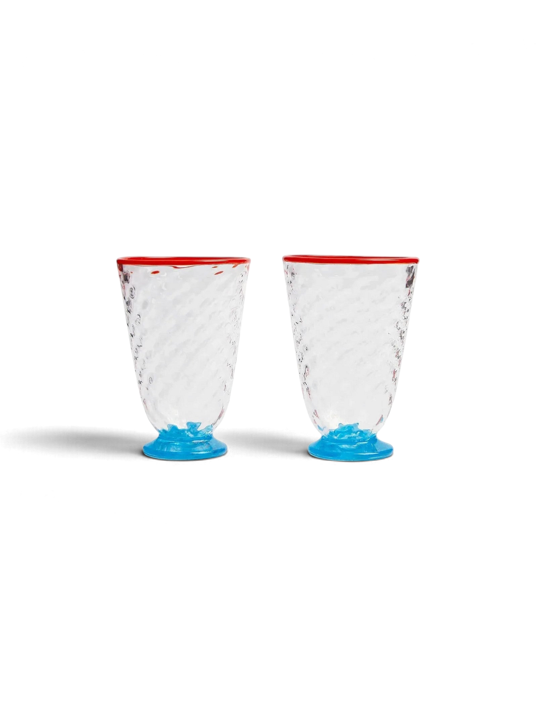 Quilted Glasses Blue (Set of 2) - La Double J Home - Ileana Makri