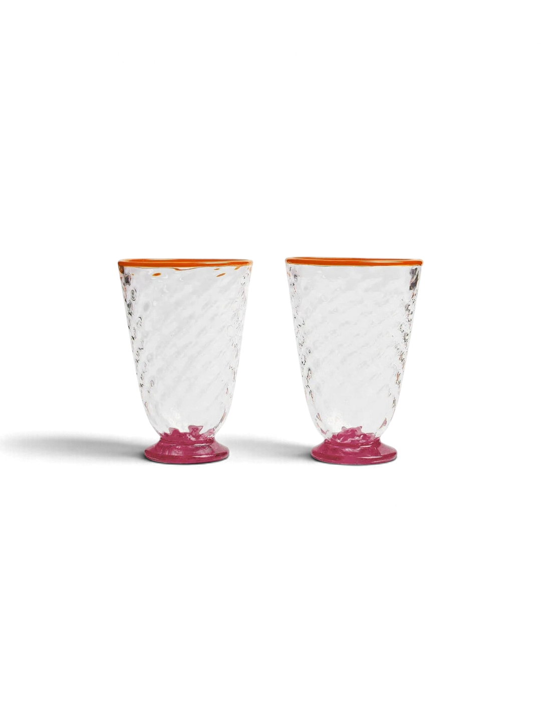 Quilted Glasses Fuchsia (Set of 2) - La Double J Home - Ileana Makri
