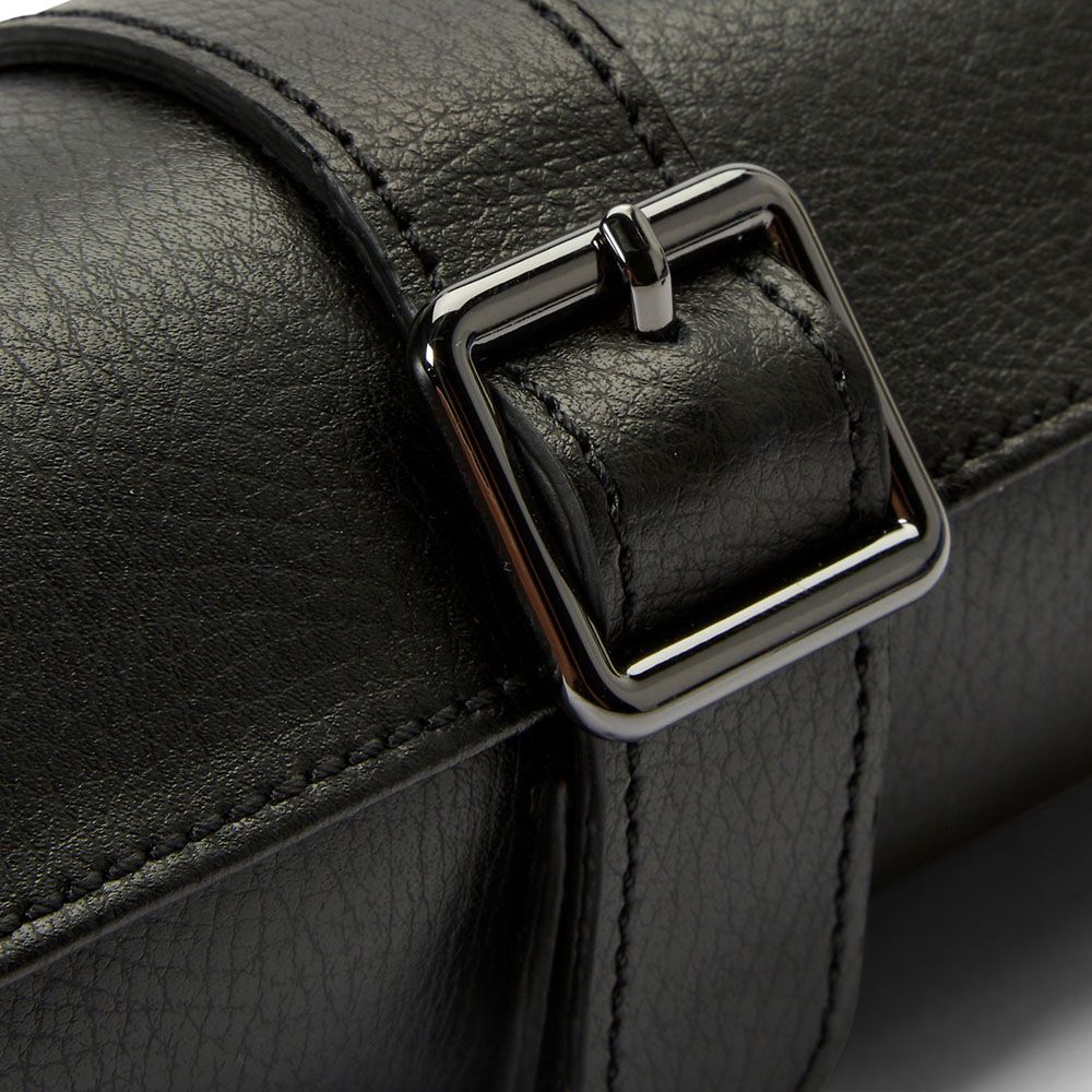 British Racing Triple Watch Roll Black
