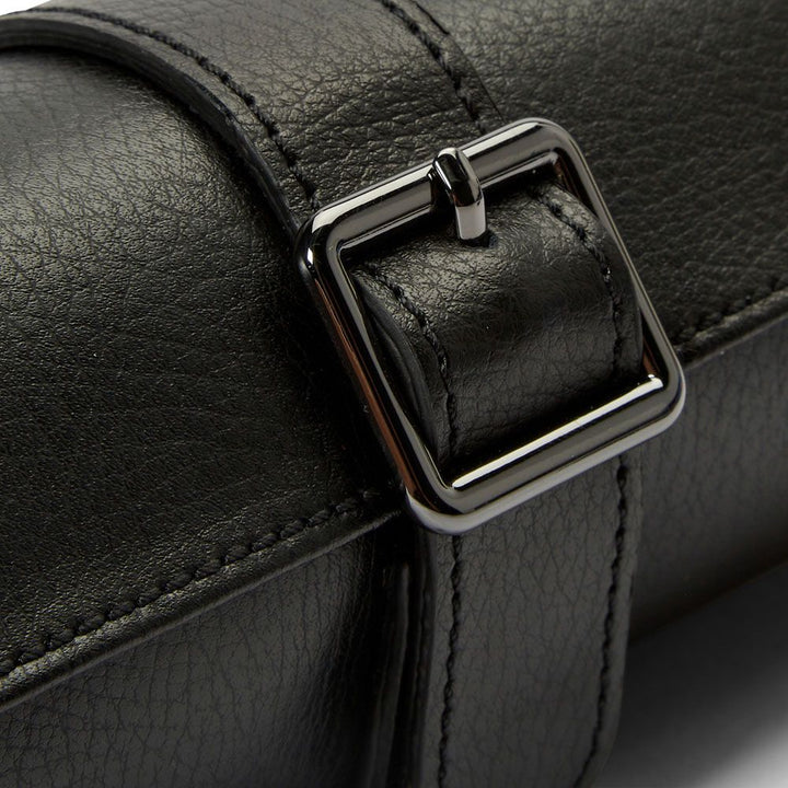 British Racing Triple Watch Roll Black