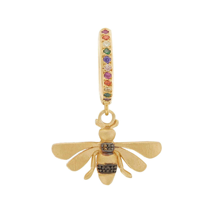 Rainbow Bee Midi Hoops - Eye M Archive - Ileana Makri