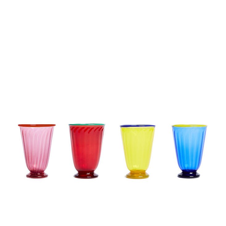 Rainbow Glasses (Set of 4) - La Double J Home - Ileana Makri