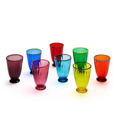 Rainbow Glasses (Set of 8) - La Double J - Ileana Makri store