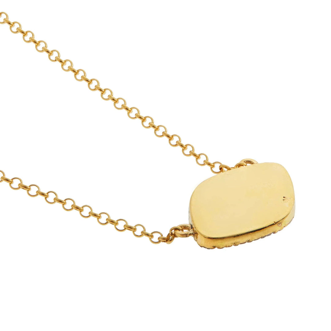 Rainbow Oval Eye Necklace - Eye M Eyes - Ileana Makri