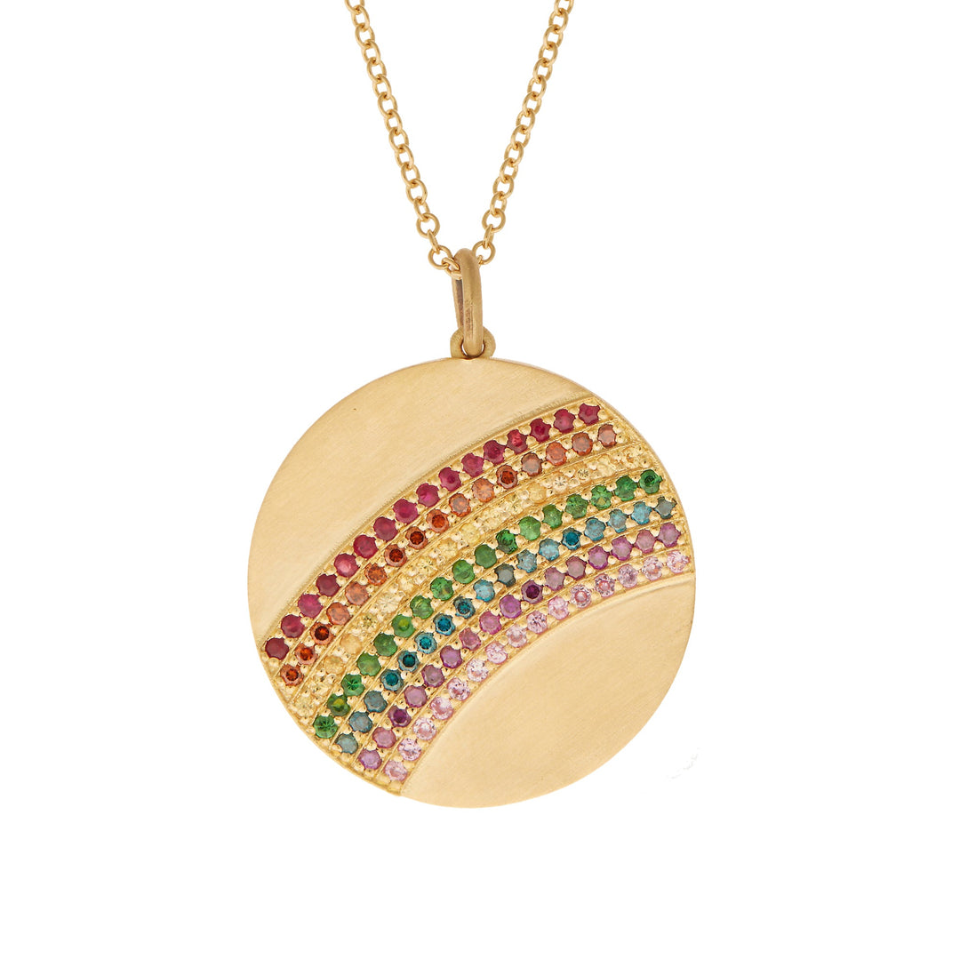 Rainbow Pendant Y - MCS - Symbols - Ileana Makri