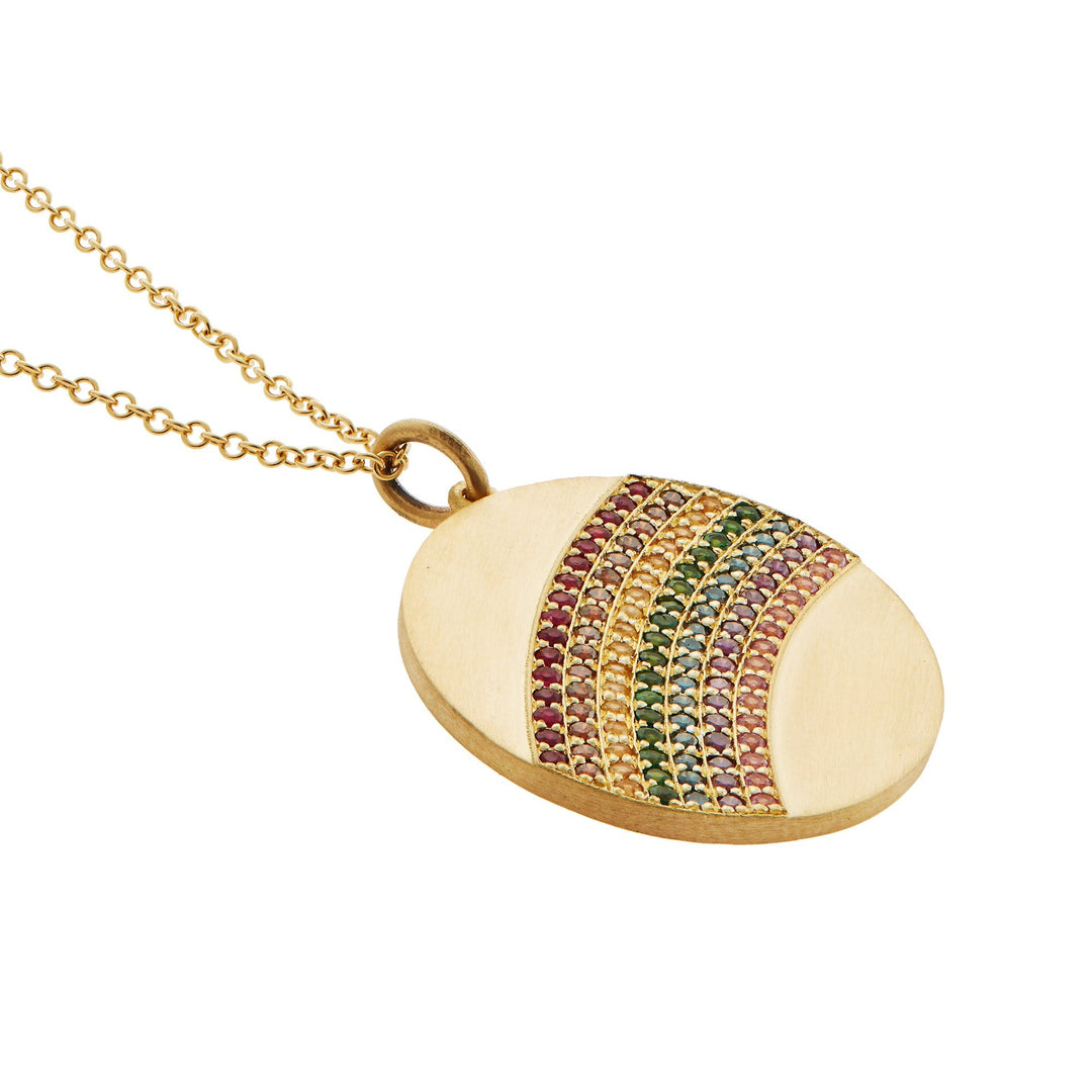 Rainbow Pendant Y - MCS - Symbols - Ileana Makri