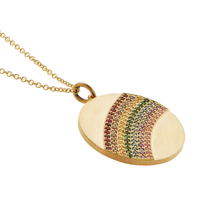 Rainbow Pendant Y - MCS - Symbols - Ileana Makri