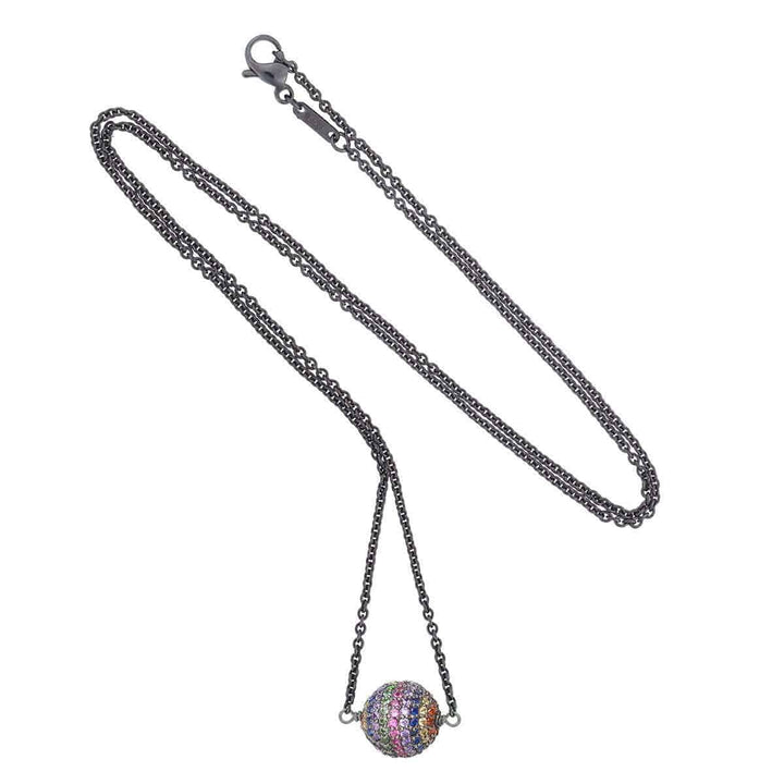 Rainbow Planet Necklace - Eye M UFO - Ileana Makri
