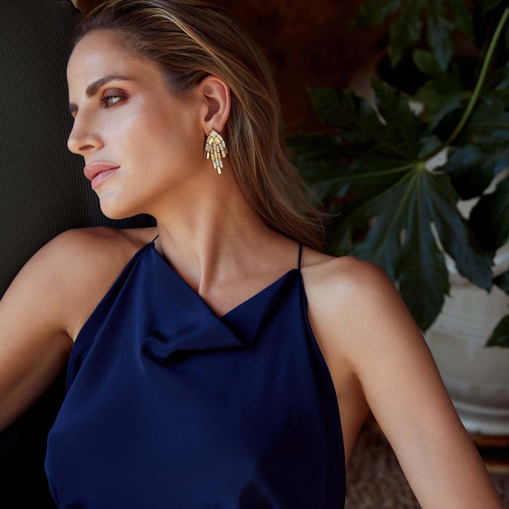 Rapids Earrings Y - D - Cascade - Ileana Makri