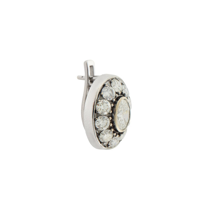 Repose Diamond Earrings - Classic - Ileana Makri
