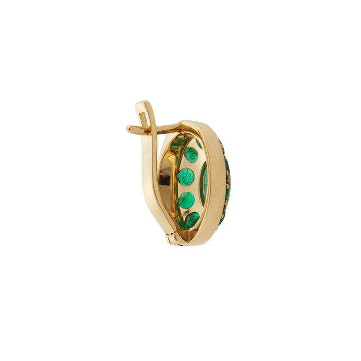 Repose Emerald Earrings - Classic - Ileana Makri