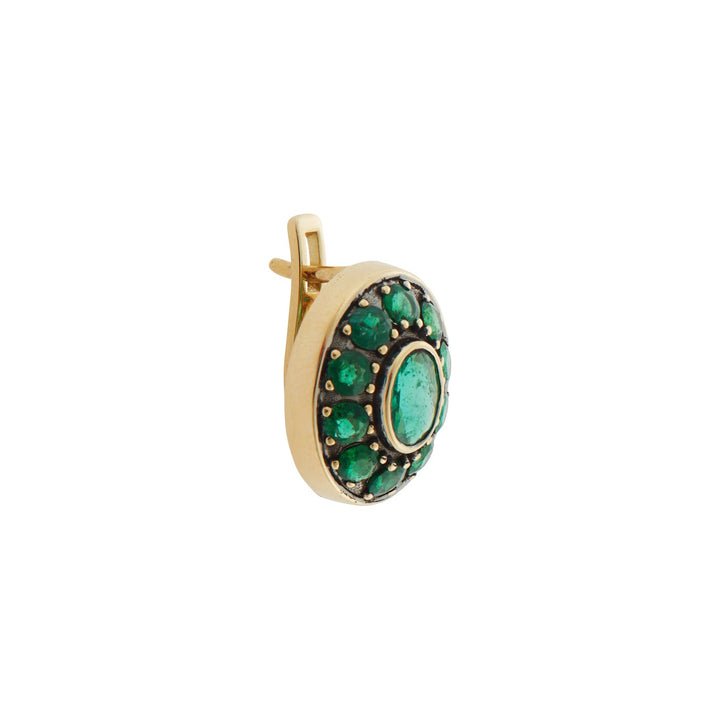 Repose Emerald Earrings - Classic - Ileana Makri