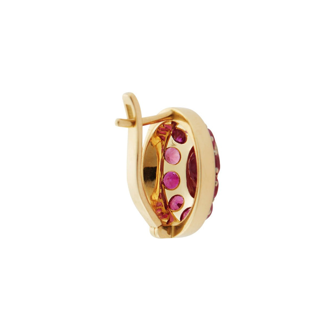 Repose Ruby Earrings - Classic - Ileana Makri