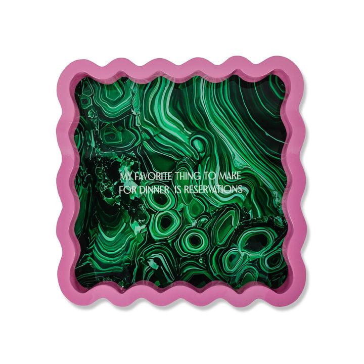 Reservations Lacquer Tray Large - Furbish - Ileana Makri