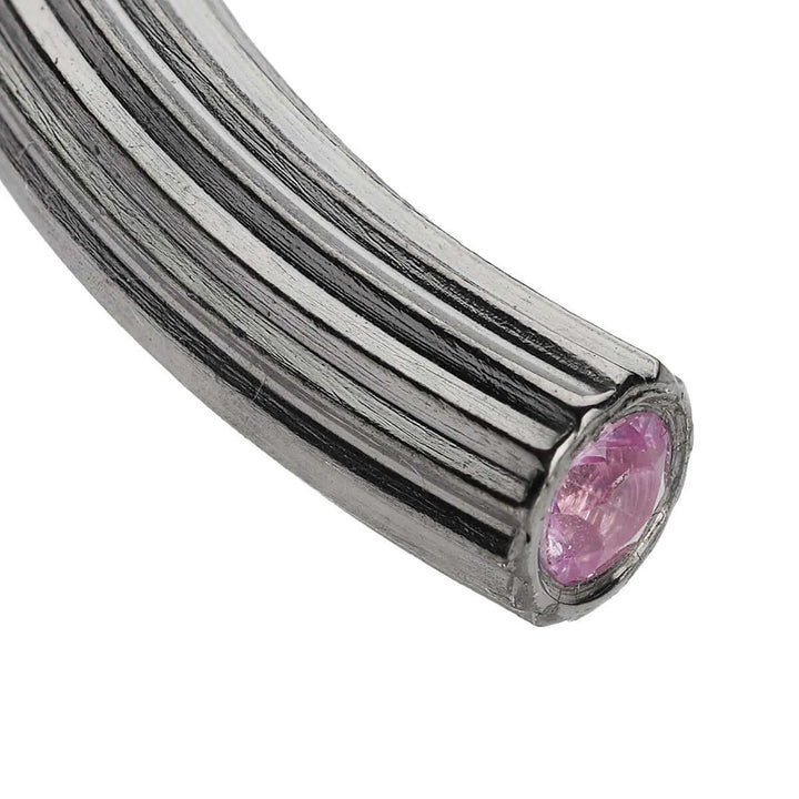 Ribbed Pipe Bracelet - Eye M Minimal - Ileana Makri store