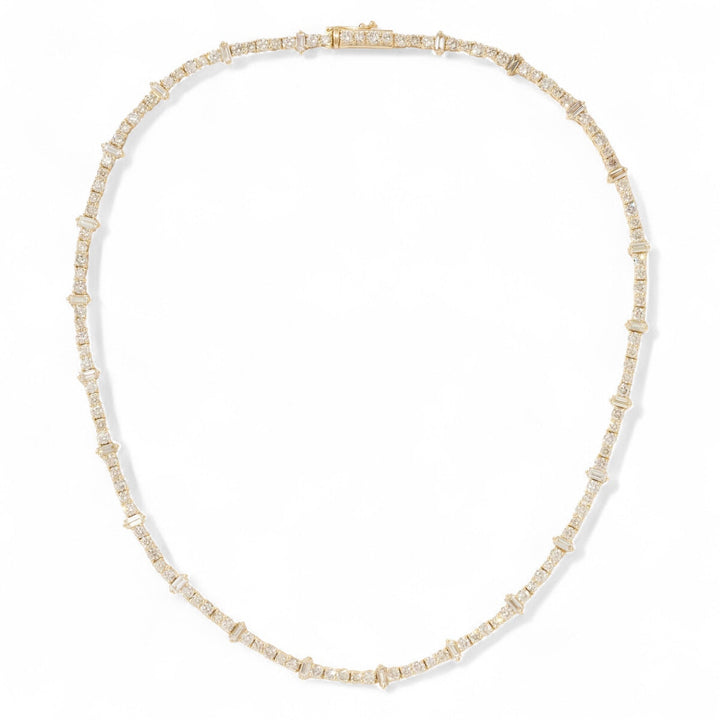 Rivulet Champagne Diamond Necklace