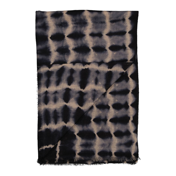 Rive Black Cashmere Shawl