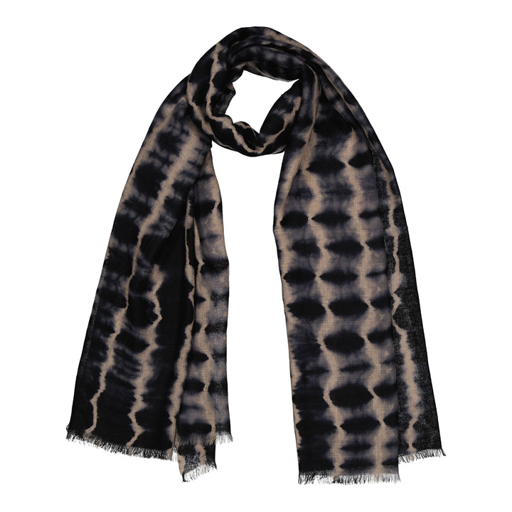Rive Black Cashmere Shawl