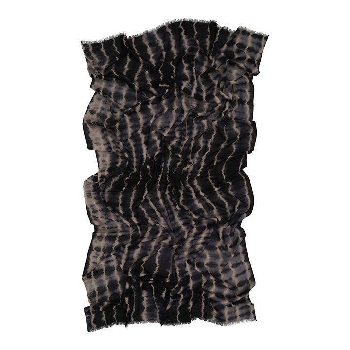 Rive Black Cashmere Shawl