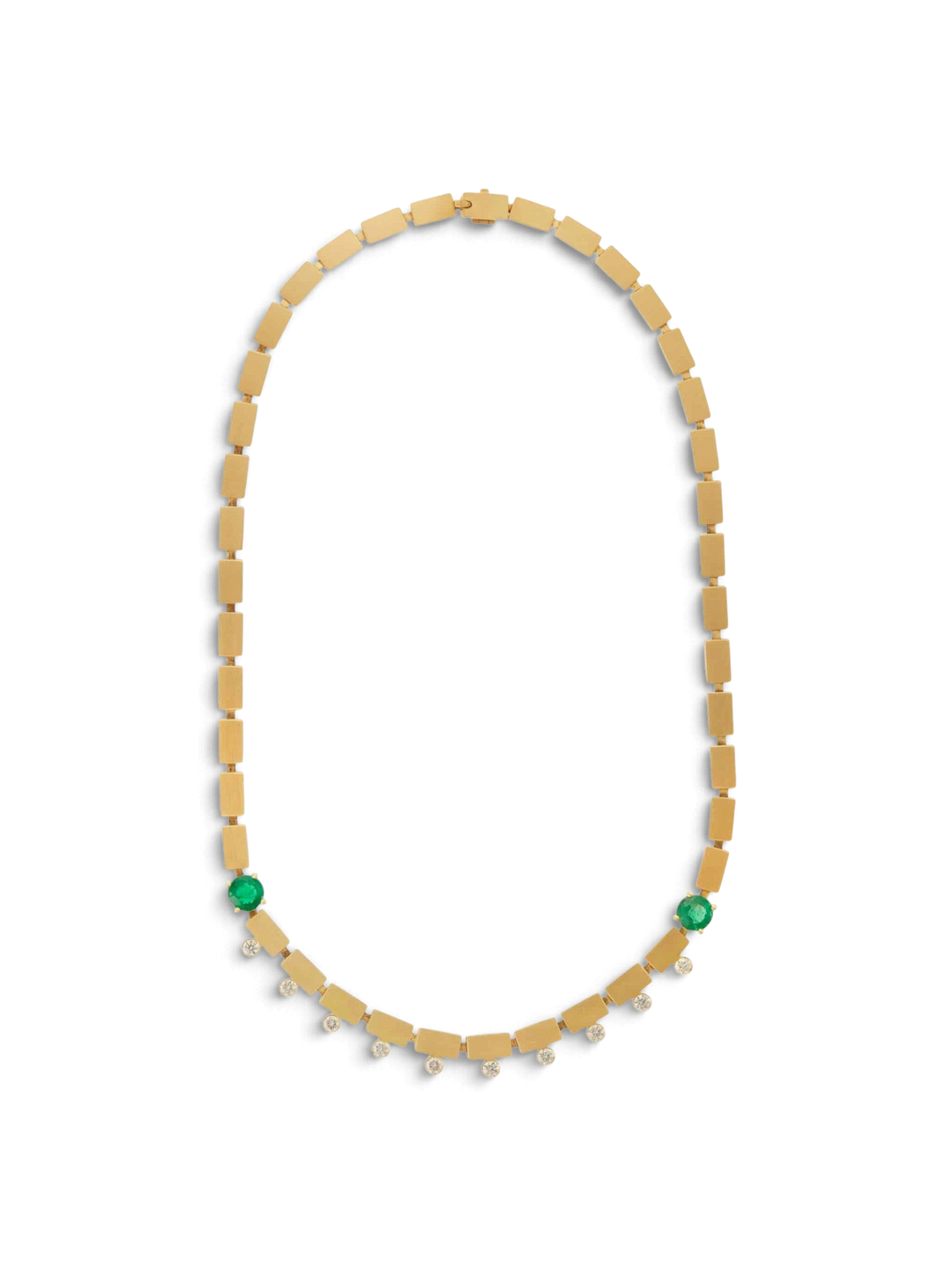 River Dew Emerald Necklace - Cascade - Ileana Makri