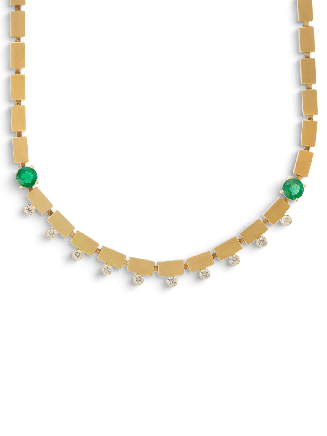 River Dew Emerald Necklace - Cascade - Ileana Makri