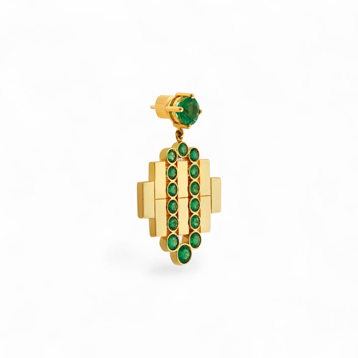 River Flow Bridge Earrings Y - EM - Cascade - Ileana Makri