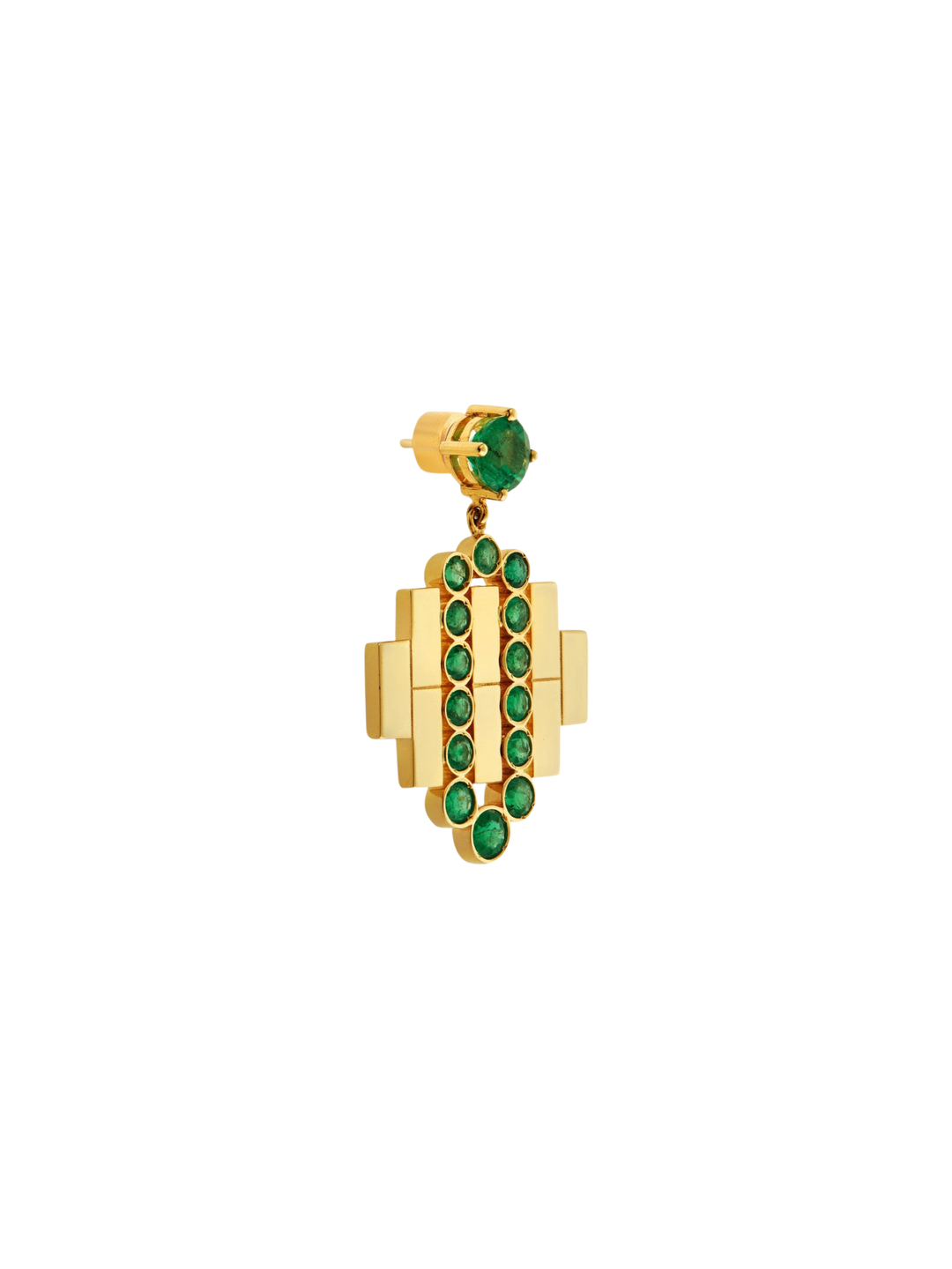 River Flow Bridge Earrings Y - EM - Cascade - Ileana Makri
