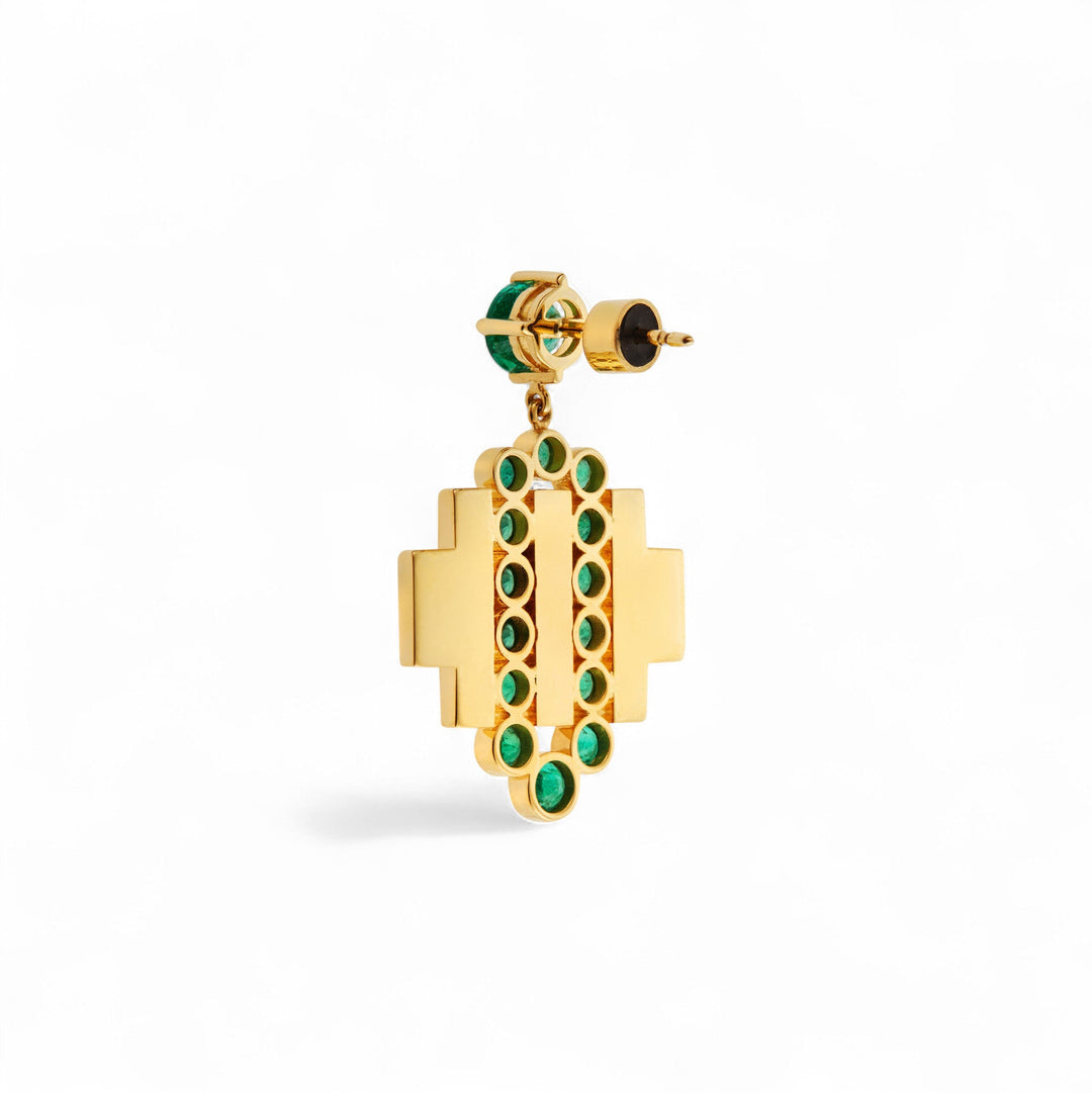 River Flow Bridge Earrings Y - EM - Cascade - Ileana Makri