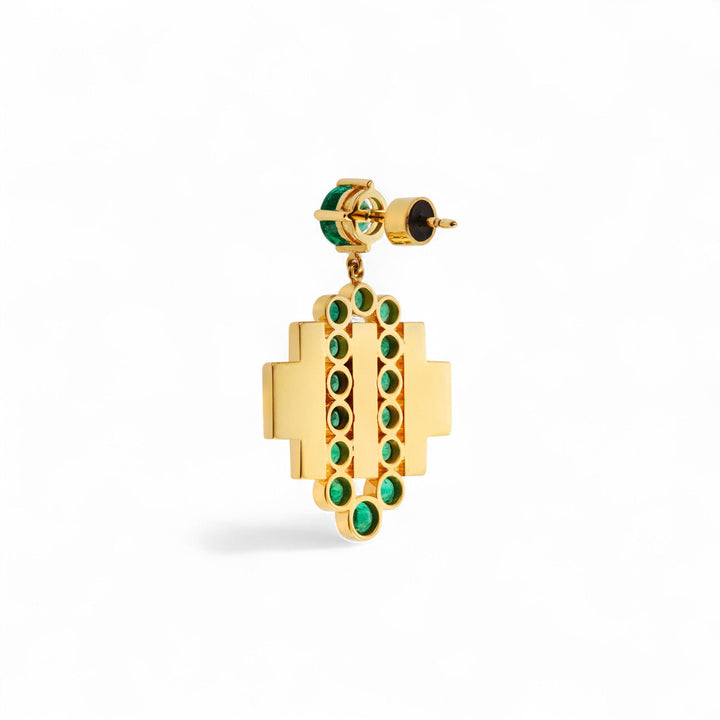 River Flow Bridge Earrings Y - EM - Cascade - Ileana Makri