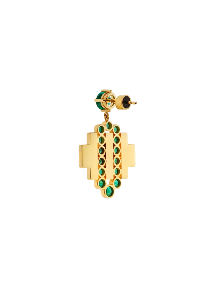 River Flow Bridge Earrings Y - EM - Cascade - Ileana Makri