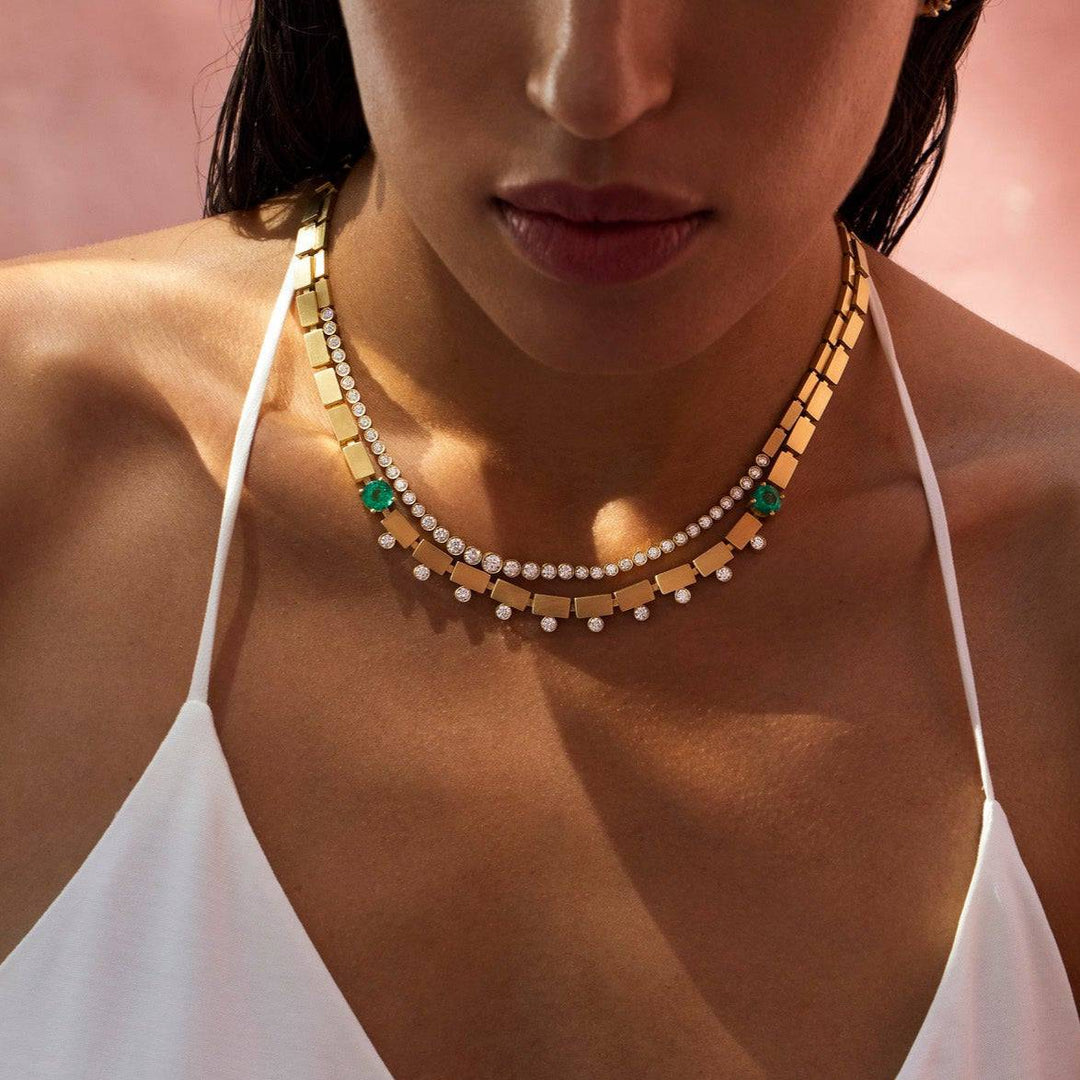 River Necklace Y - D - Cascade - Ileana Makri