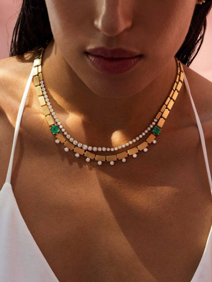 River Necklace Y - D - Cascade - Ileana Makri
