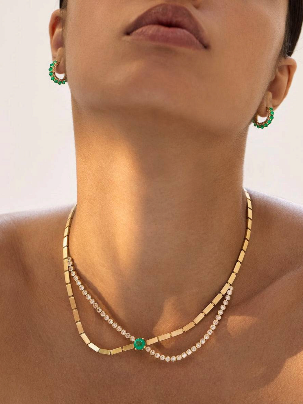River Οverflow Necklace Y - TTLB - EM - Cascade - Ileana Makri
