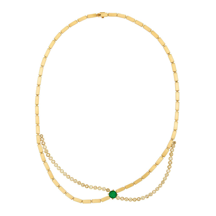 River Οverflow Necklace Y - TTLB - EM - Cascade - Ileana Makri