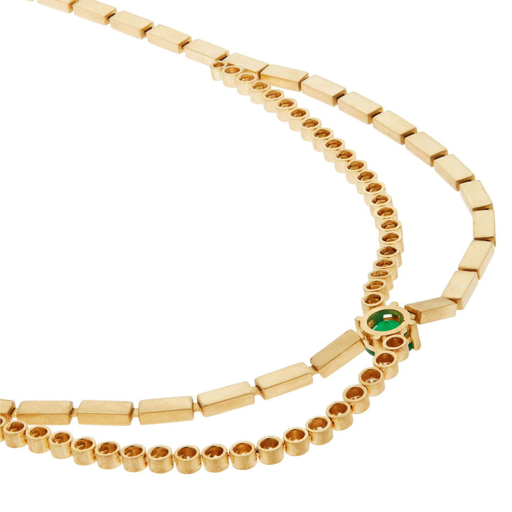 River Οverflow Necklace Y - TTLB - EM - Cascade - Ileana Makri