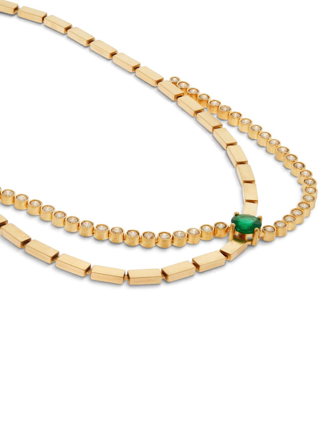 River Οverflow Necklace Y - TTLB - EM - Cascade - Ileana Makri