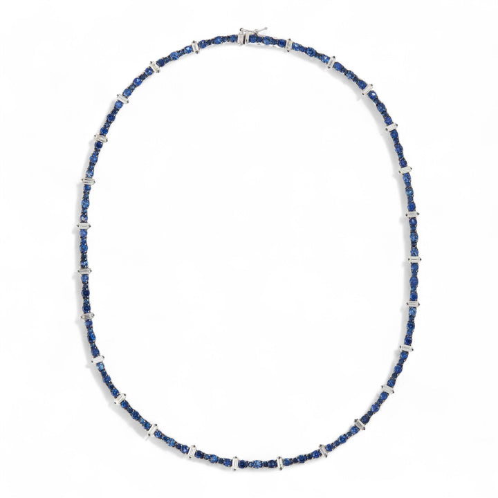 Rivulet Bleu Blanc Necklace - Rivulet - Ileana Makri